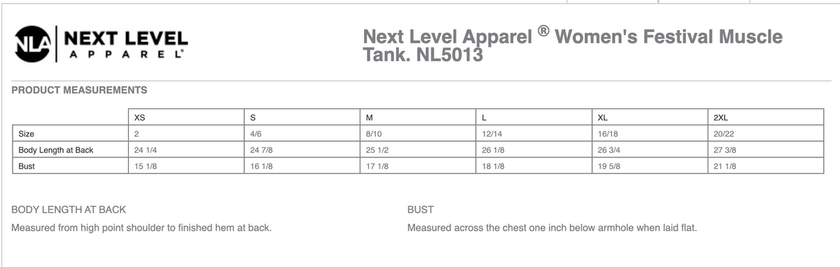 Relentlessly Optimistic "Martin" Ladies Muscle Tank