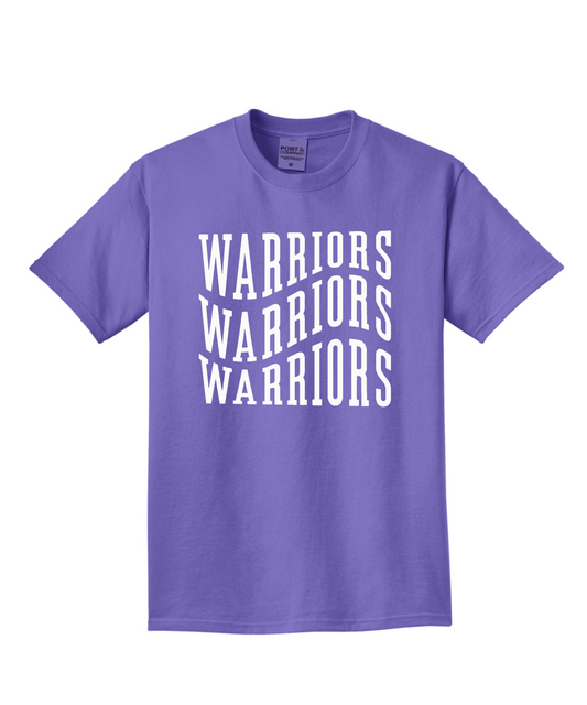 Triple Warriors Beach-Dyed Tee